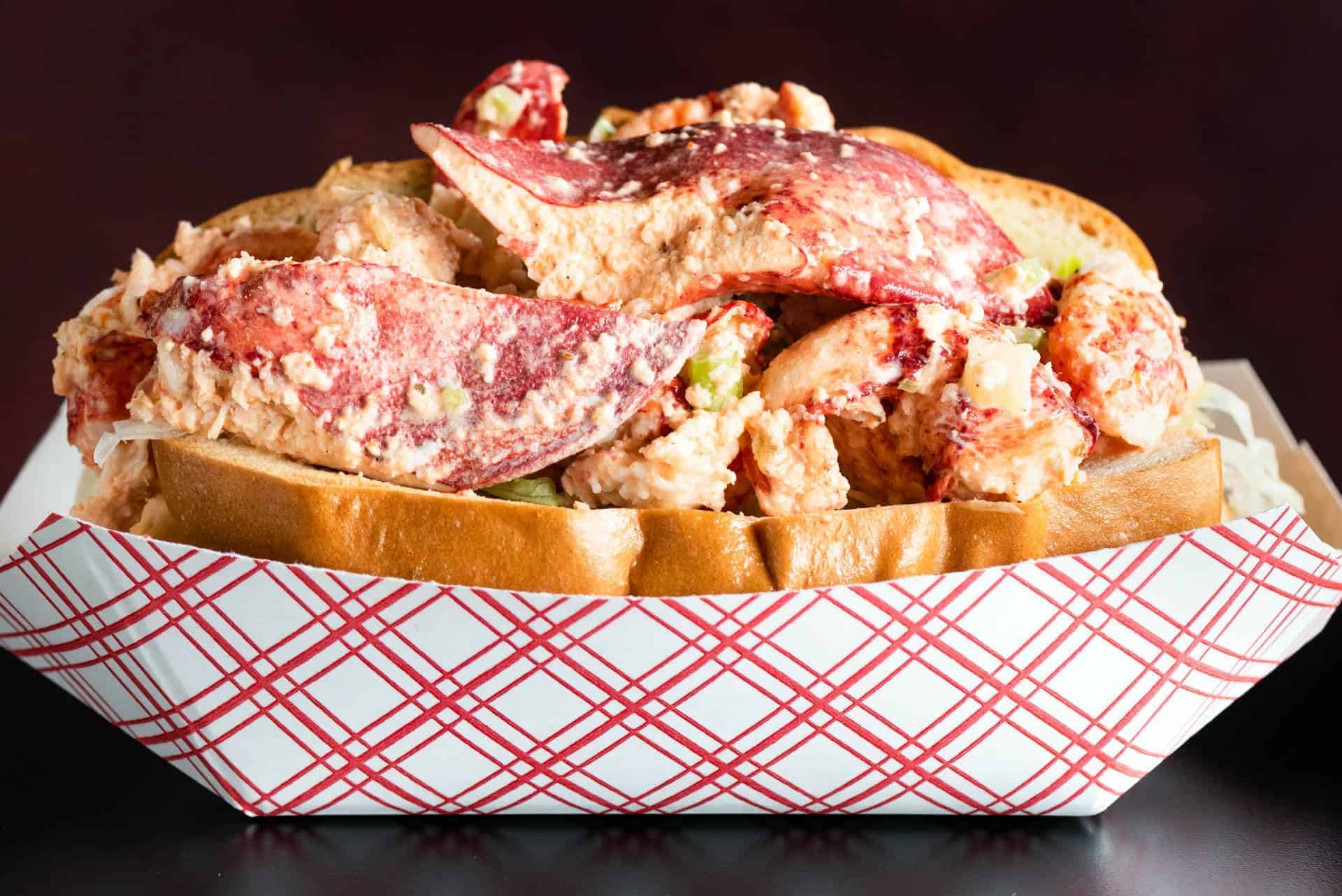 Fresh Island Shrimp Sandwich with crispy fried shrimp and fresh toppings. Fresh Island Shrimp Sandwich with crispy fried shrimp and fresh toppings.